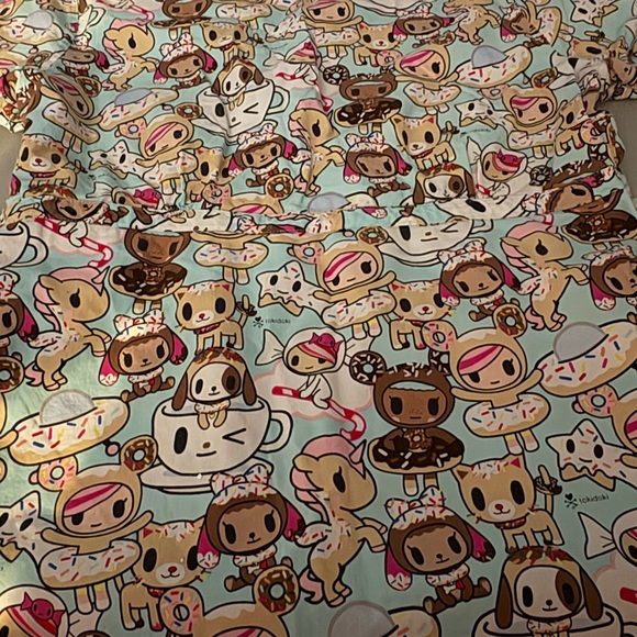 tokidoki Multicolor Character Print Blouse - Picture 7 of 7